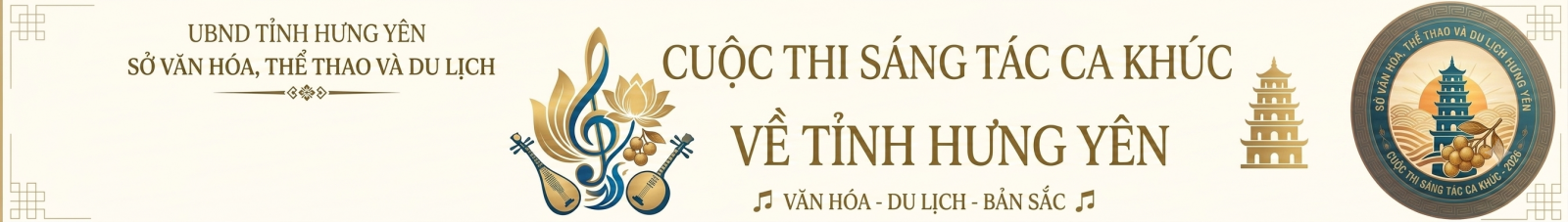 Cuộc thi sáng tác ca khúc về tỉnh Hưng Yên năm 2026