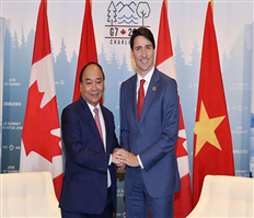 Thủ tướng Nguyễn Xuân Phúc kết thúc tốt đẹp chuyến tham dự Hội nghị cấp cao G7 mở rộng và thăm Ca-na-đa