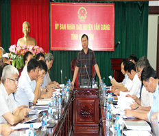 Văn Giang cơ bản đạt 9/9 tiêu chí huyện NTM