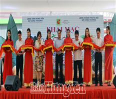 Khai mạc Tuần lễ nhãn lồng, nông sản tỉnh Hưng Yên tại Hà Nội