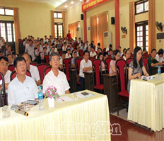 Hội nghị tập huấn công tác thông tin đối ngoại, phát ngôn và cung cấp thông tin cho báo chí