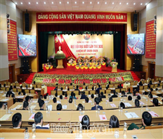 Ngày làm việc thứ nhất Đại hội đại biểu Đảng bộ tỉnh Hưng Yên lần thứ XIX, nhiệm kỳ 2020- 2025