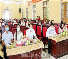 Hưng Yên: Những người ứng cử đại biểu Quốc hội khóa XV và đại biểu HĐND tỉnh nhiệm kỳ 2021-2026 tiếp xúc cử tri để vận động bầu cử