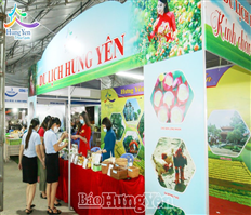 Trung tâm Thông tin xúc tiến du lịch tỉnh tham gia hội chợ Thương mại và triển lãm thành tựu kinh tế - xã hội tỉnh Ninh Bình năm 2022