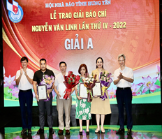 Lễ trao Giải báo chí Nguyễn Văn Linh lần thứ IV năm 2021 – 2022