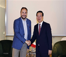 Chủ tịch nước Võ Văn Thưởng tiếp các lãnh đạo các chính Đảng tại Italia