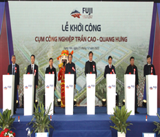 Khởi công dự án Cụm công nghiệp Trần Cao - Quang Hưng (Phù Cừ)
