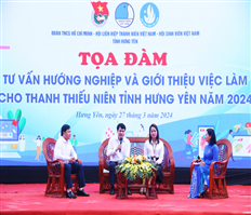 Ngày hội tư vấn hướng nghiệp và giới thiệu việc làm cho thanh, thiếu niên