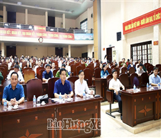 Khoái Châu triển khai sáp nhập 10 xã, thị trấn để thành lập 4 xã, 1 thị trấn