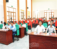Đại biểu HĐND tỉnh, đại biểu HĐND huyện Kim Động tiếp xúc cử tri