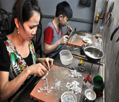 Chạm bạc Huệ Lai