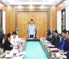 Giám sát việc thực hiện chuyển đổi cơ cấu cây trồng, nâng cao hiệu quả sản xuất và tiêu thụ sản phẩm nông nghiệp địa phương trên địa bàn tỉnh tại huyện Yên Mỹ