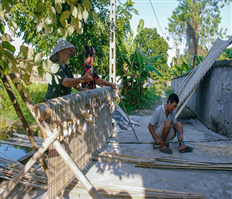 Mành tre làng Cuông