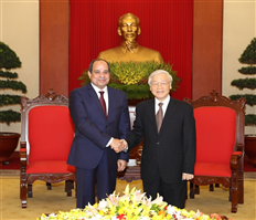 Dấu mốc quan trọng trong quan hệ Việt Nam-Ai Cập