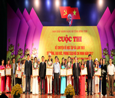 Cuộc thi "Kể chuyện về học tập và làm theo tư tưởng, đạo đức, phong cách Hồ Chí Minh" cấp tỉnh năm 2017 thành công tốt đẹp.
