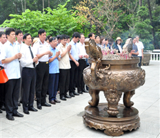 Đoàn đại biểu HĐND tỉnh Hưng Yên thăm, làm việc tại Khu di tích K9