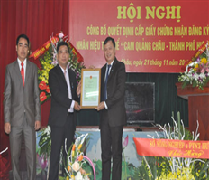 Công bố nhãn hiệu tập thể Cam Quảng Châu – thành phố Hưng Yên