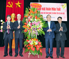 Hội đồng hương báo chí, văn nghệ sỹ Hưng Yên tại Hà Nội: Gặp mặt đầu xuân Mậu Tuất